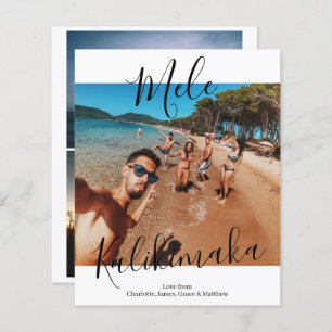 BUDGET Mele Kalikimaka Personalized Christmas