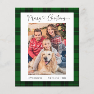 Budget Merry Christmas Love Photo Christmas Card