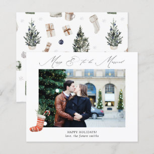 Budget Merry & To Be Married w Stocking Photo