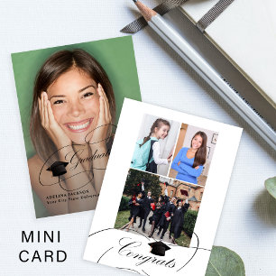 Budget MINI TAILLE 4 faire-part de graduation phot