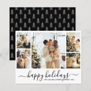 Budget Minimalist Collage Christmas Holiday Flyer