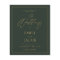 Budget Minimalist Modern Wedding Invitation