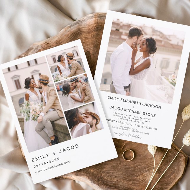 Budget Minimalist Photo Five Photo White Wedding (Creator Uploaded)