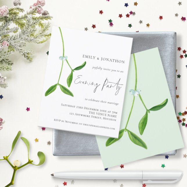 Budget Mistletoe Christmas Wedding Evening Party (Creator Uploaded)