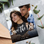 Budget MOD V Photo Bold Save the Date - Darker Flyer<br><div class="desc">******* MATTE PAPER IS THIN. UPGRADE FOR A THICKER PAPER. NO ENVELOPES INCLUDED. FOR CARD STOCK, THICKER CARDS, CHECK OUT THE LINK BELOW. CARD STOCK, THICKER CARDS HAVE AN OPTION FOR ENVELOPES OR INCLUDES THEM******** No envelopes, paper flyer version. Save money on formal invitations with this paper invitation. Get your...</div>