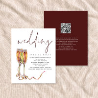 Budget Modern Champagne Wedding Evening Party