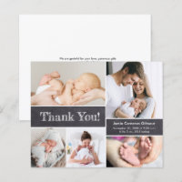 Budget Modern Photo Collage boy baby shower