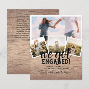 BUDGET Modern PHOTO ENGAGEMENT Announcement