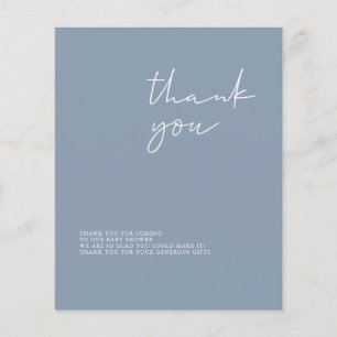 Budget Moderne Baby shower Garçon Carte de remerci