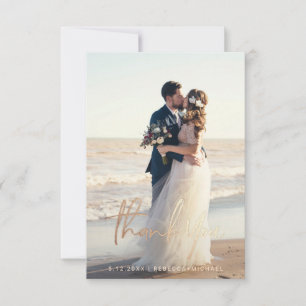 Budget Moderne Photo Merci Cartes