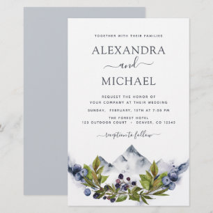 Budget Mountain Rustic Greenery Wedding
