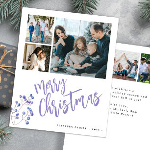 Budget multi 6 photo Joyeuse carte de Noël