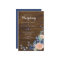 Budget Navy Blue and Coral Wedding Woodland