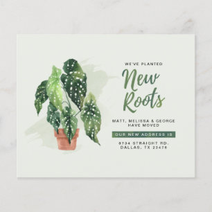 Budget New Address Moving Announcement