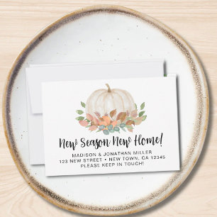 Budget New Season New Home Moving Announcement