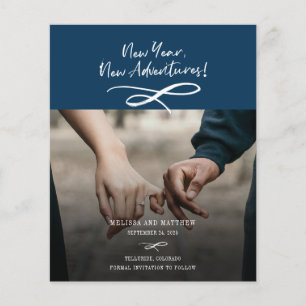 Budget New Year New Adventures Photo Save The Date