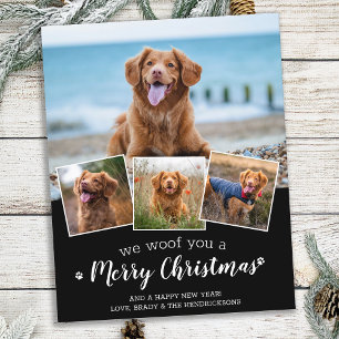 Budget Nous Te Dire Joyeux Noël Carte photo animal