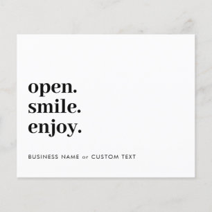 Budget Open Smile Enjoy Jewellery Care Business