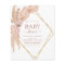 Budget Pampas Grass Boho Baby Shower Invitation