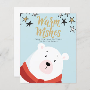 BUDGET Personalized Polar Bear Christmas