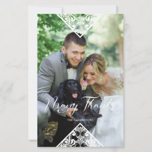 Budget Pet Photo Lace Effect Whimsical Typography