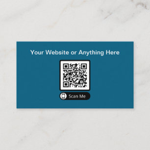 Budget Petite quantité Code QR Cartes de visite