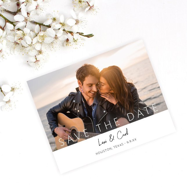 Budget Photo & Calligraphy 5 MOD Save the Date Flyer (Creator Uploaded)