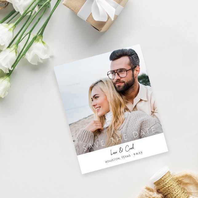 Budget Photo & Calligraphy 5 MOD V Save the Date Flyer (Creator Uploaded)