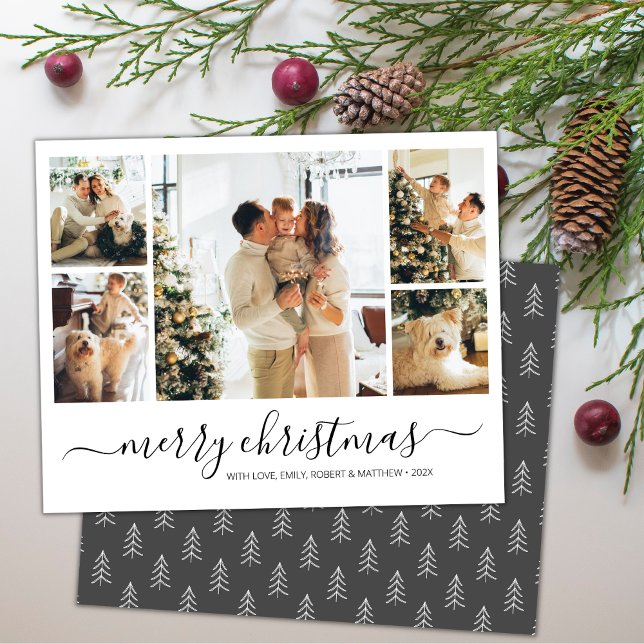 Budget Photo Collage Christmas Holiday Flyer (Creator Uploaded)