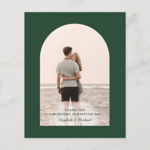 BUDGET PHOTO Emerald Green Wedding Stationery Flyer