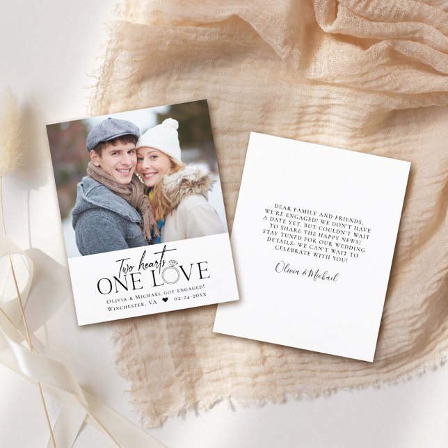 Budget Photo Engagement Announcement One Love  (Creator Uploaded)