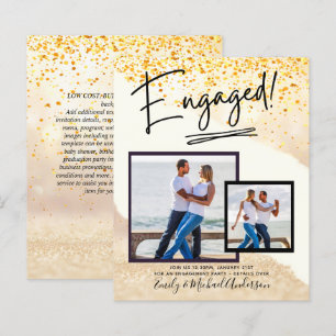 BUDGET PHOTO ENGAGEMENT Invite Announcement SCRIPT