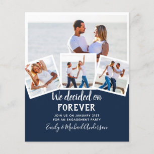 BUDGET PHOTO ENGAGEMENT INVITE - any colour  Flyer