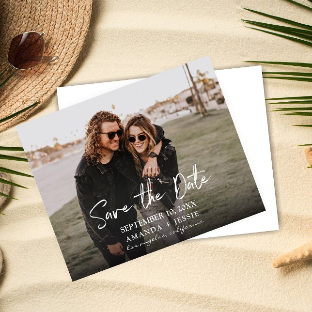 Budget Photo- Handwriting H Save the Date V2 (Creator Uploaded)