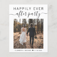 Budget Photo Happily Ever After Party Invitation