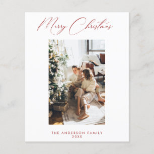 Budget Photo Holiday Card 