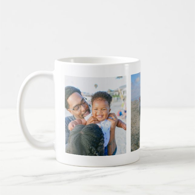 BUDGET PHOTO MUG - Mom Dad Grandparents Pets (Left)