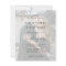 Budget photo overlay modern wedding invitation