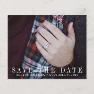 Budget Photo Save the Date Flyer