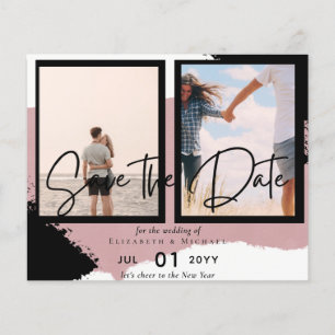 BUDGET PHOTO Save The Dates Urban Modern Chic Flyer