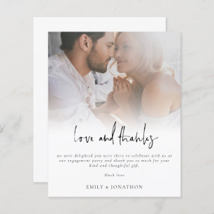 Budget Photo Script Engagement Love and Thanks