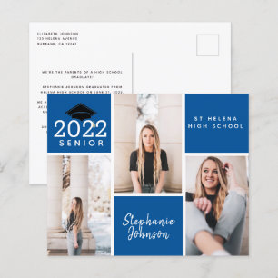BUDGET Photo Senior Graduation Postcard