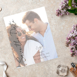 Budget Photo V MOD Chic 3 LG Save the Date Flyer