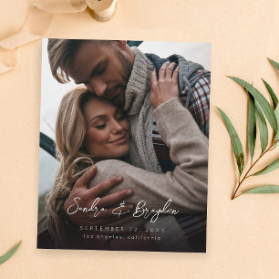 Budget Photo V MOD Chic 8 Save the Date Flyer