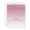 BUDGET Pink Glitter Unicorn Girls Birthday Invites