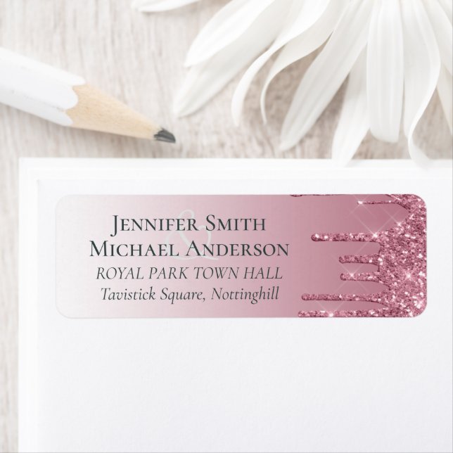 BUDGET Pink Glitter Wedding (Insitu)