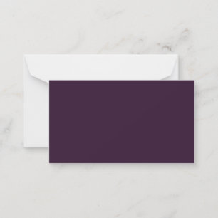 BUDGET PLUM PURPLE Modèle monochrome
