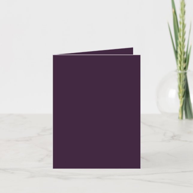 BUDGET PLUM PURPLE Modèle monochrome (Devant)