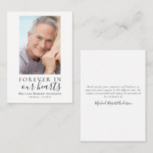 Budget pour toujours dans nos coeurs Carte de reme