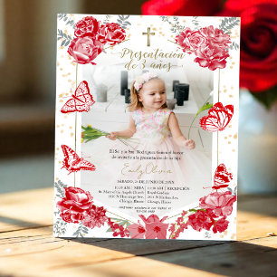 Budget Presentación 3 años Photo Invitation